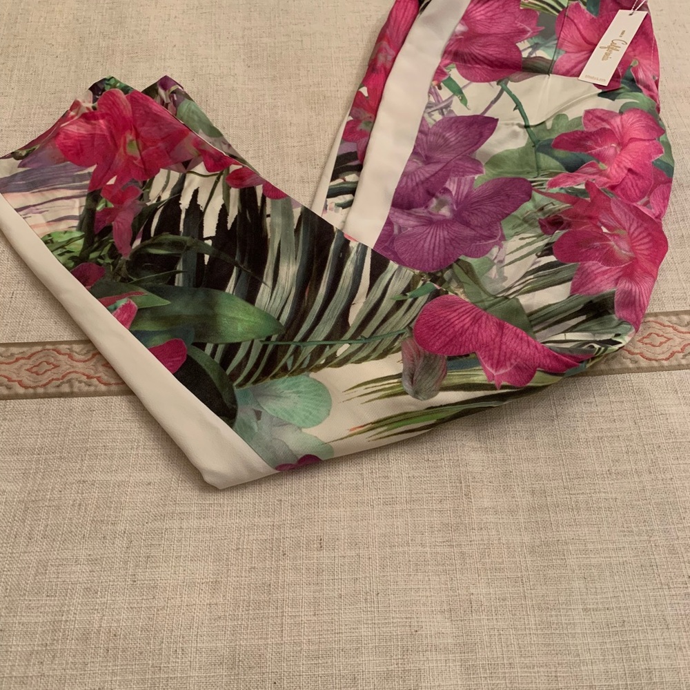 Trina Turk Floral Pants (brand new) with tag
